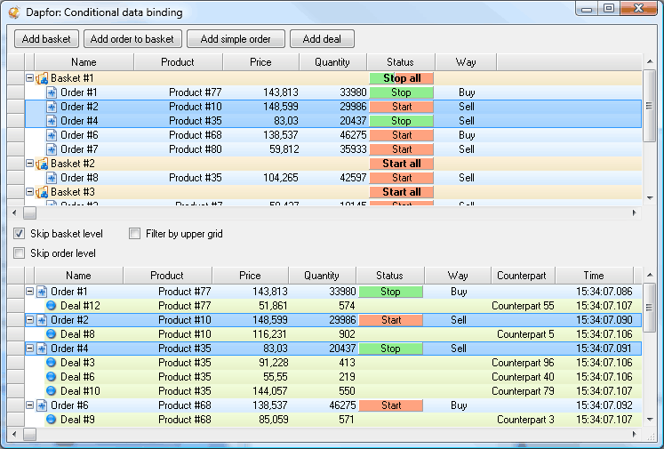 Conditional Data Binding Conditional Data Binding