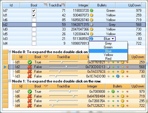 Grid Customization