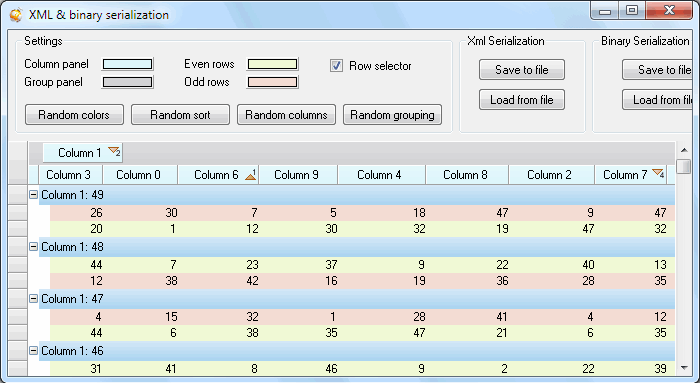 XML and Binary Data Serialization